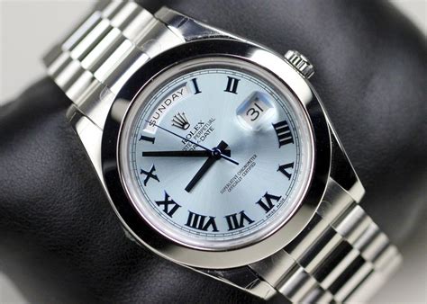 rolex platinum day date ii president|rolex day date price list.